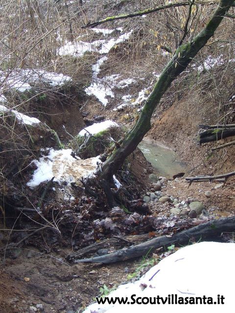 Torrente percorso Squali